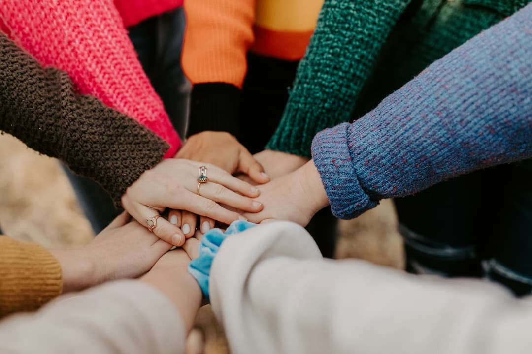 A community of believers gathered together