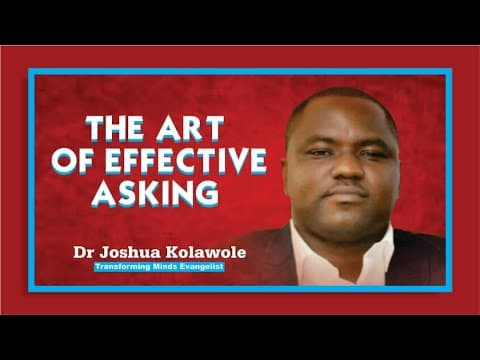 The Art of Effective Asking